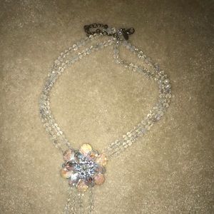 Vintage crystal necklace